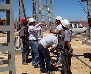Electrical equipment of the 2x630 KVA transformer station and TGBT of the CRDA pumping station located at SFAX.