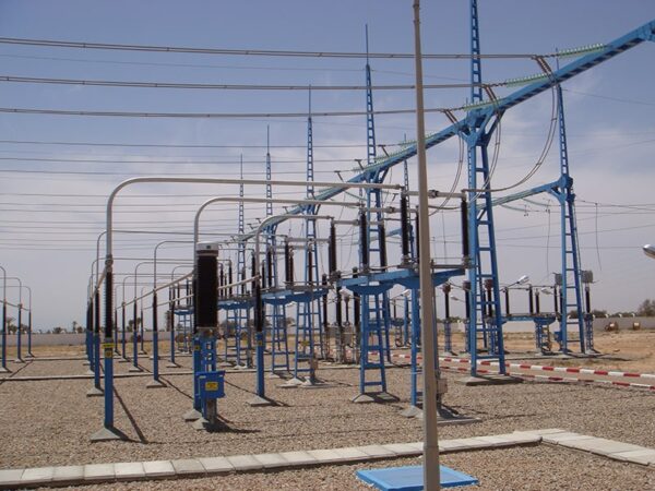 Montage  électromécanique d’un auto transformateur 225 KV/170 MVA à la Centrale de SOUSSE (pour le compte de la STEG).