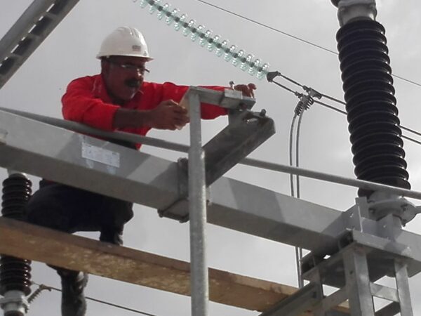Poste HT/MT/BT 90/30KV/B2, montage de transformateur 40 MVA (pour le compte final de la STEG).