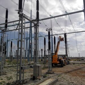 Extension du poste blindé 225 KV de la Centrale de RADES (pour le compte de la STEG)