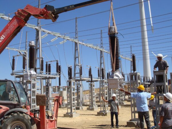 Poste HT/MT/BT 90/30KV/B2, montage de transformateur 40 MVA (pour le compte final de la STEG).